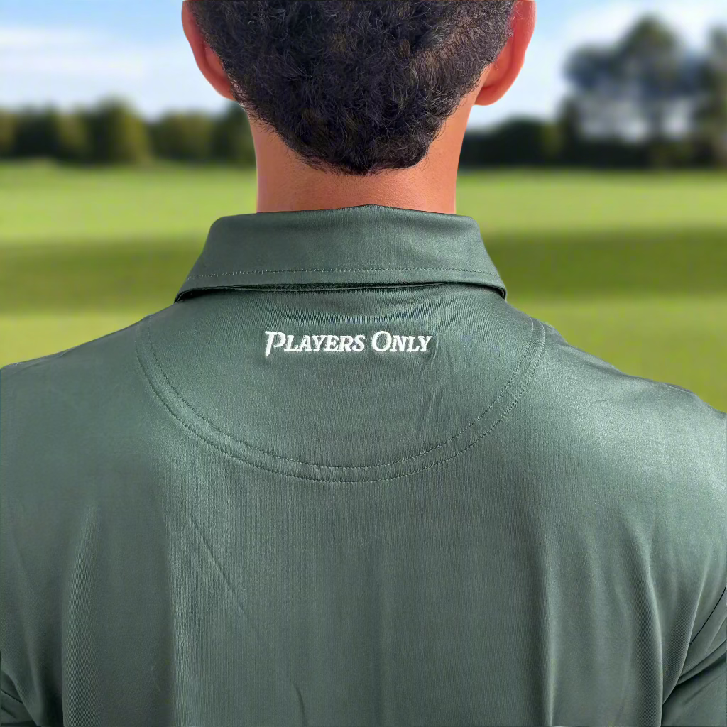PERFORMANCE GOLF POLO - PLAYERS GREEN