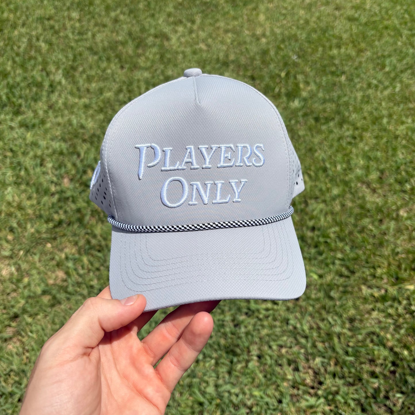 PERFORMANCE GOLF HAT - SMOKE