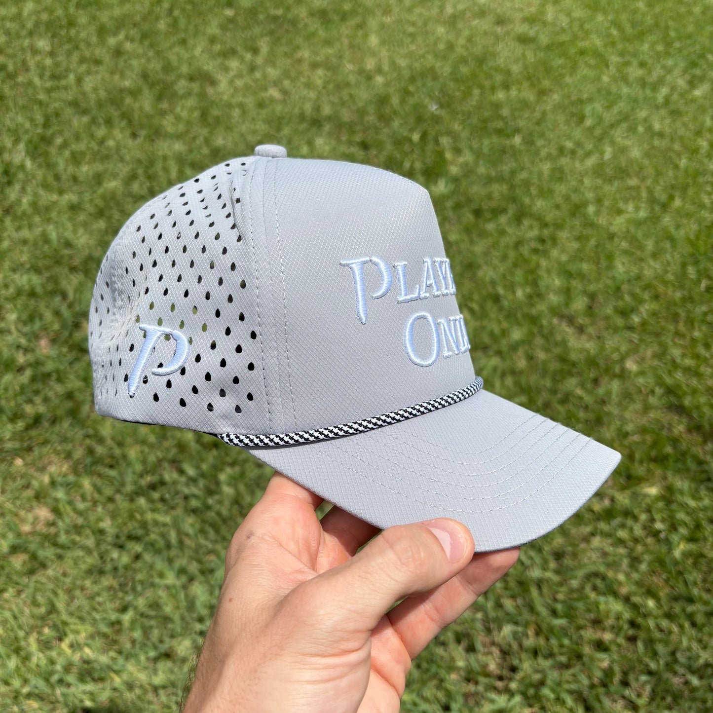PERFORMANCE GOLF HAT - SMOKE