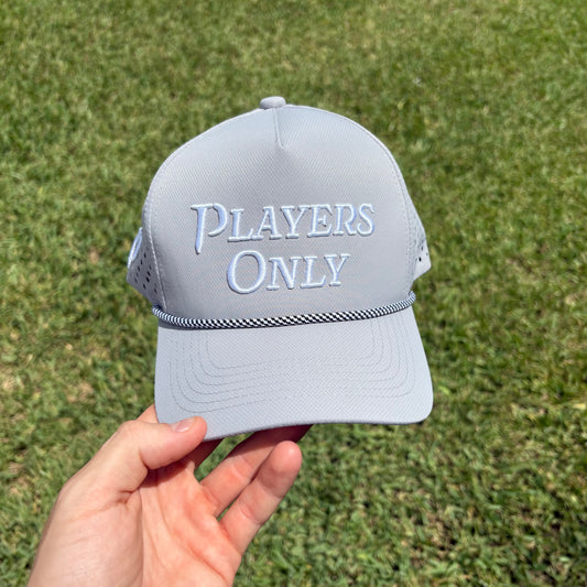 PERFORMANCE GOLF HAT - SMOKE