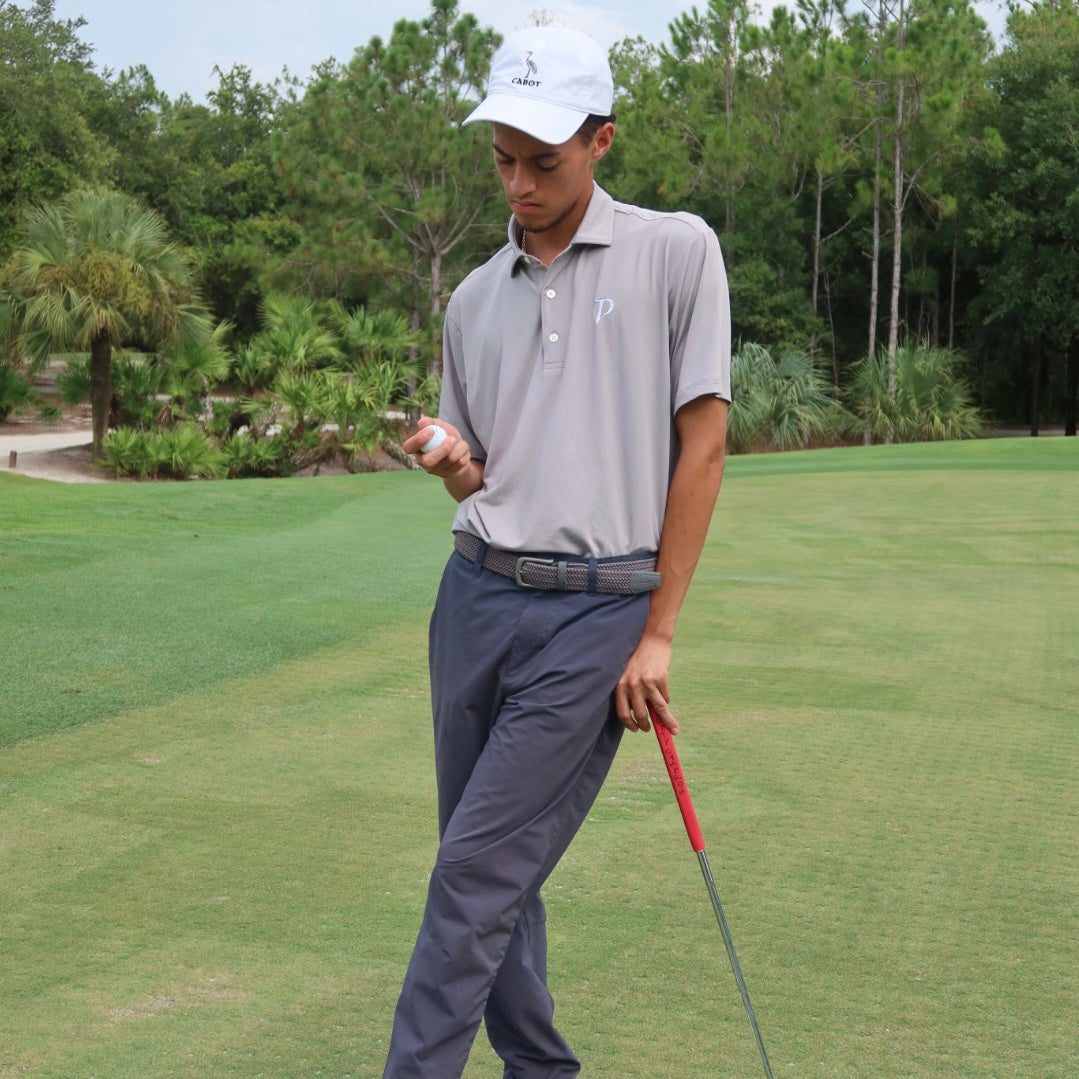 PERFORMANCE GOLF POLO - SMOKE